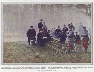 في Bivouac بواسطة Jules Gervais Courtellemont