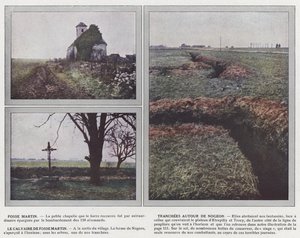 Fosse Martin ، Tranchees Around Nogeon ، The Calvary of Fosse Martin