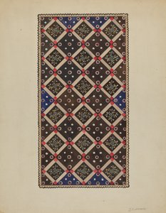 بساط زر ، c. 1936. بواسطة جول ليفيفر