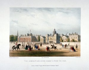 الأميرالية وهورس جاردز ، وايتهول ، وستمنستر ، لندن ، 1854