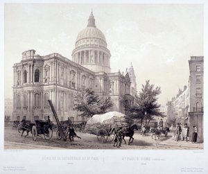 كاتدرائية القديس بولس ، لندن ، c1855