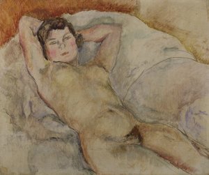 مستلق عاري ، ج 1909