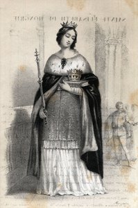 صورة للقديسة اليزابيث الهنغارية (1207-1231)
