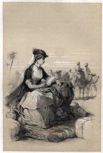 صورة للسيدة ماري (ماري) ورتلي مونتاجو (ورتلي مونتاجو) (26 مايو 1689 - 21 أغسطس 1762) ، كاتب بريطاني.