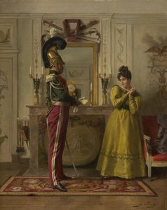 المغادرة للمراجعة ، c.1876