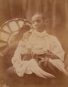 الأمير Dejatch Alamayou من الحبشة ، ج .1868