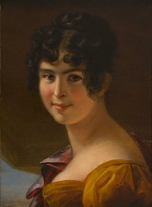 صورة أديل فوشير 1803-1868 ، حوالي 1820. بواسطة جولي دوفيدال دي مونتفيرييه