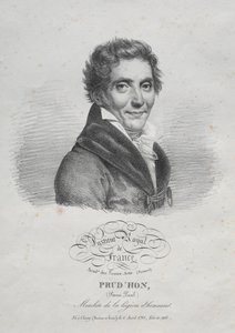 بيير بول برودون ، 1820.