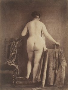 [الوقوف أنثى عارية] ، كاليفورنيا. 1853.