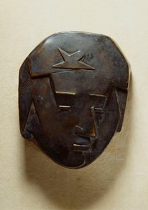 وجه المراهق وجه فتاة مراهقة ، 1928-1929 بواسطة خوليو جونزاليس