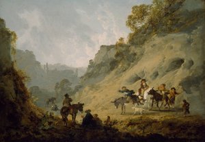 الغجر مع سباق الحمار 1792.