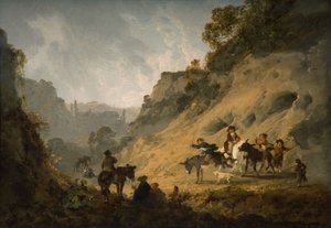 الغجر مع سباق الحمار ، 1792
