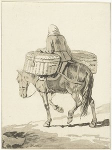 امرأة على حصان بواسطة Jurriaan Cootwijck (منسوب إلى)