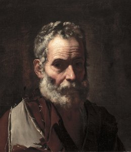 رجل عجوز ، ج .1635 بواسطة جوسيبي دي ريبيرا