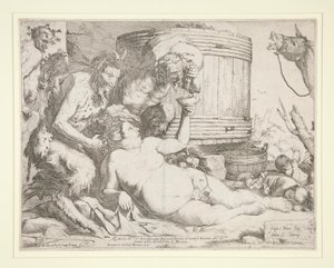 باتشانال (سكران Silenus) بواسطة جوسيبي دي ريبيرا