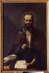Representation of Archimede (ca. 287-212 BC) Painting by Jusepe de Ribera dit Lo Spagnoletto (ca. 1590-1652) 17th century Sun. 125x81 cm Madrid, Prado Museum بواسطة جوسيبي دي ريبيرا