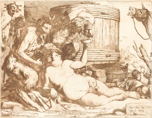 الصمت المخمور بواسطة Jusepe de Ribera