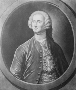 The Honble James Annesley Esq ، منقوش بواسطة John Brooks ، c.1746-56 (mezzotint) بواسطة جوستين ستيفنز