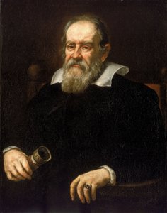 بورتريه لجاليليو جاليليو جاليليو المعروف باسم جاليليو جاليليو، عالم فلك إيطالي (1564-1642) لوحة من مدرسة سوستيرمانس. بواسطة جوستوس (مدرسة) سوسترمانز