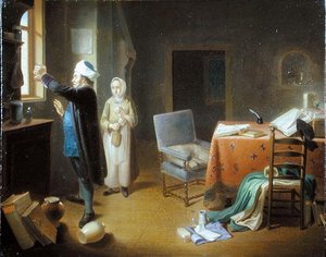 في انتظار رد الطبيب بواسطة جوستوس جونكر