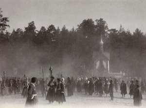 موكب عيد الفصح ، دير ساروف ، روسيا ، 1903