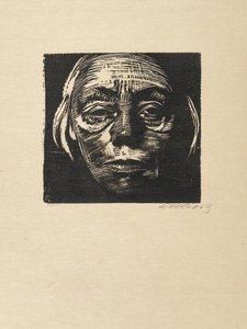 بورتريه ذاتي ، 1923. بواسطة كاتي كولويتز