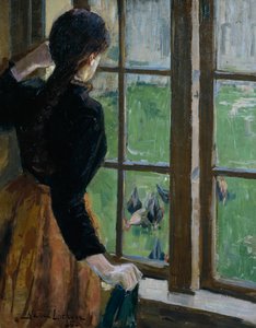 امرأة من النافذة