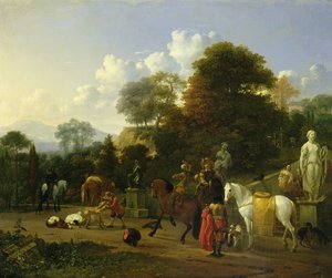 بعد الصيد ، 1664 بواسطة كاريل دوجاردان