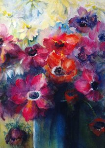 Caen Anemones مع البابونج