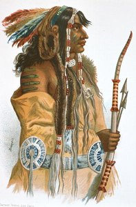 هندي مانداني ، حوالي 1833-34 (لون ليثو)