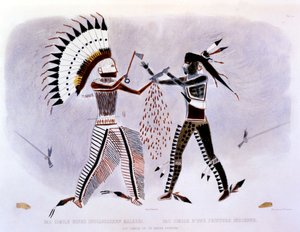 فاكس من لوحة هندية ، 1843-1844 بواسطة كارل بودمر