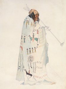 Piegan Blackfeet Man بواسطة كارل بودمر
