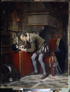 عشية ليلة القديس بارثولوميو - غون (هون)، كارل فيودوروفيتش (1830-1877) - 1868 - زيت على قماش - 115x89,5 - متحف الدولة الروسية، سانت بطرسبرغ بواسطة كارل فيدوروفيتش غون