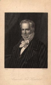 الكسندر فون همبولت (1769-1859) ، نقش هينشليف (ليثو) بواسطة كارل جوزيف (بعد) بيجاس