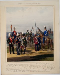 ال فرقة الحرس الفرسان الثانية ، 1867