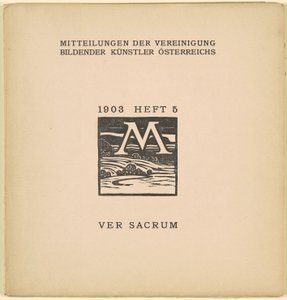 Ver Sacrum [السنة السادسة ، العدد 5 ، مارس 1903] بواسطة كارل مولر