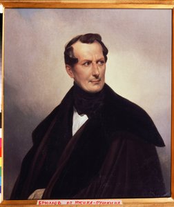 "Portrait du tsomte Vladimir Musin-Pushkin (Musin Pushkin) (1798-1854)" "Peinture de Carl Bryulov (Bryulov) (1799-1852) 1838 متحف الدولة للفنون ، ياروسلافل بواسطة كارل بافلوفيتش بريولوف