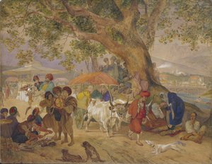 ينابيع المياه العذبة بالقرب من القسطنطينية ، 1849 بواسطة كارل بافلوفيتش بريولوف