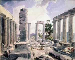 "" Vue du Temple d