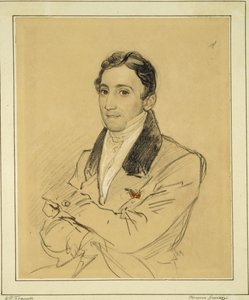 صورة للكاتب فرانشيسكو دومينيكو غيرازي 1804-1873 ، 1834 بواسطة كارل بافلوفيتش بريولوف