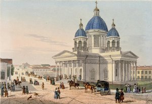 كاتدرائية الثالوث في فوج إزميلوفسكي في سانت بطرسبرغ ، 1836