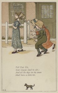 Tell Tale Tit (لون ليثو) بواسطة كيت (بعد) غريناواي