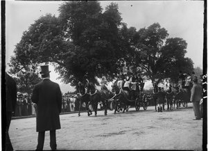 هايد بارك ، مدينة وستمنستر ، لندن ، 01/06/1907 (b / w photo)