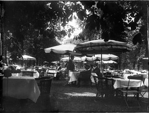 هايد بارك ، مدينة وستمنستر ، لندن ، 27/04/1905 (b / w photo)