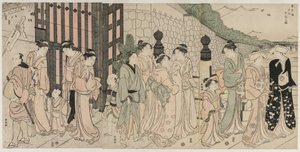 ألف خريف ، عشرة آلاف سنة على جسر توكيوا ، أوائل 1790.