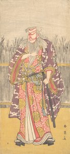 ممثل غير معروف لخط إيشيكاوا في دور Hige no Ikyu ، كاليفورنيا. 1795.