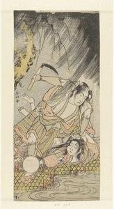 Acte rs Matsumoto Ogi I V Garden Celebration Banhaku I V Als Yoemon Garden Kasane بواسطة كاتسوكاوا شونكو