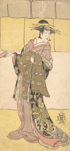 ممثل من Segawa Line Tomisaburo في دور مومس ، كاليفورنيا. 1790. بواسطة كاتسوكاوا شونكو