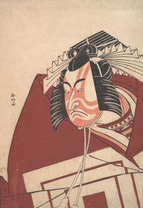 Ichikawa Danjuro V in a Shibaraku Performance ، حوالي عام 1789. بواسطة كاتسوكاوا شونكو