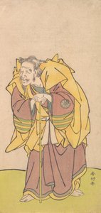 ناكامورا توميجورو كرجل عجوز بلحية هزيلة ، كاليفورنيا. 1780. بواسطة كاتسوكاوا شونكو